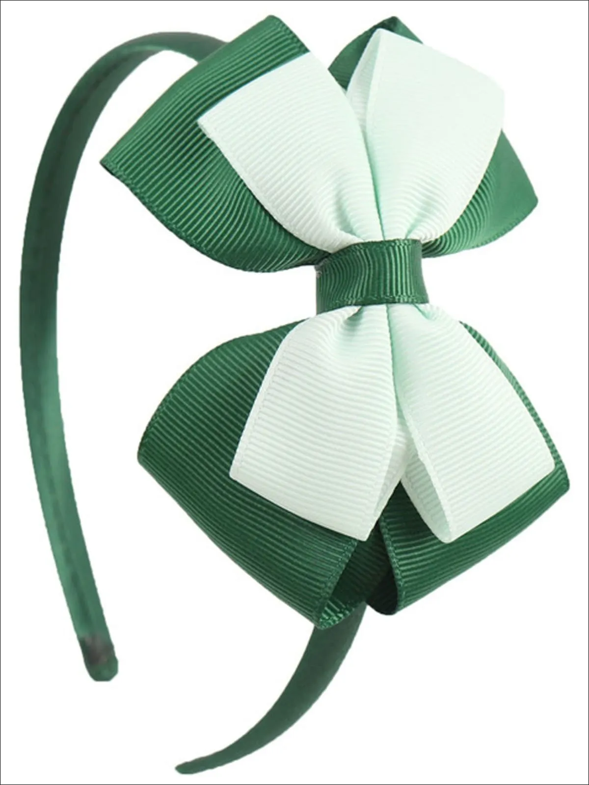 Darling Double Bow Ribbon Headband