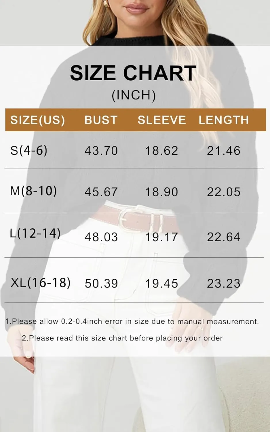 PRETTYGARDEN Women's Cable Knit Sweaters Casual Long Sleeve Crewneck Oversized Chunky Fall Winter Sweater Pullover Tops 2024